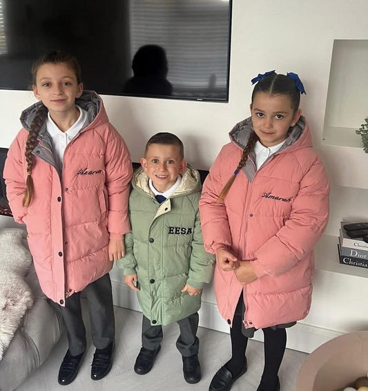 Personalised Back To School Coat