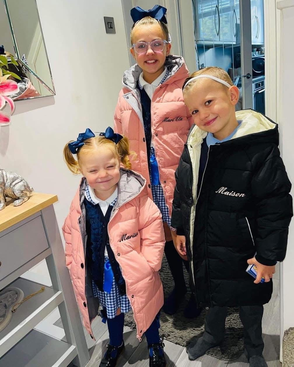 Personalised Back To School Coat