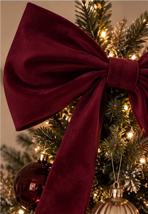 Luxury Burgundy Tree Bow