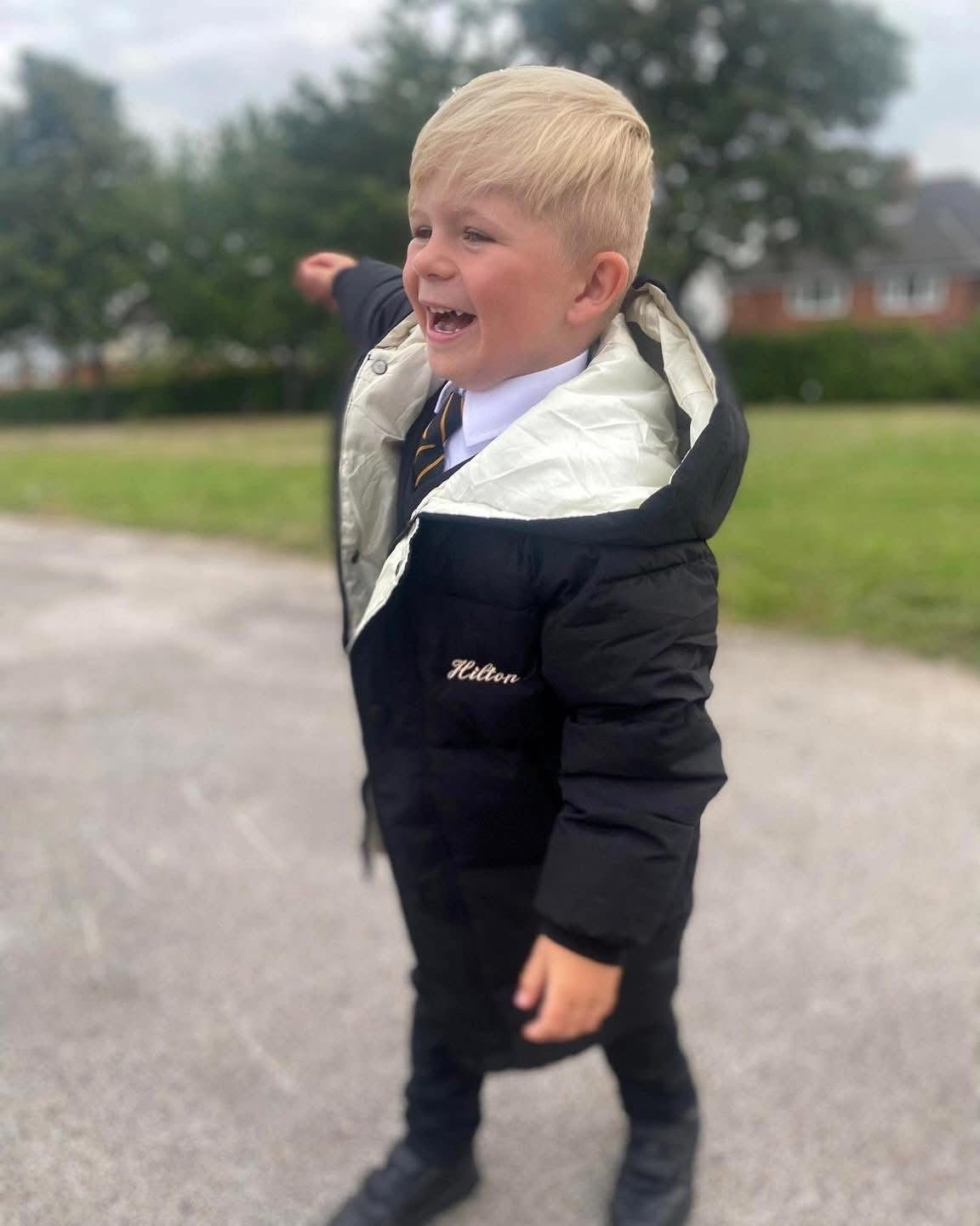 Personalised Back To School Coat