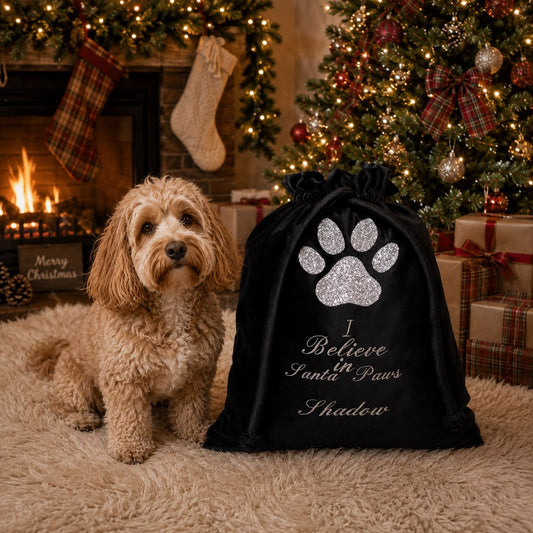 Luxury Personalised Christmas Pet Sack