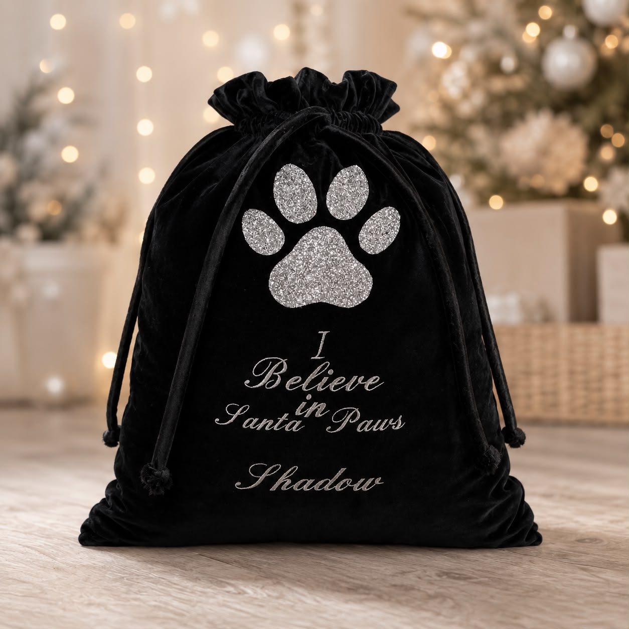 Luxury Personalised Christmas Pet Sack