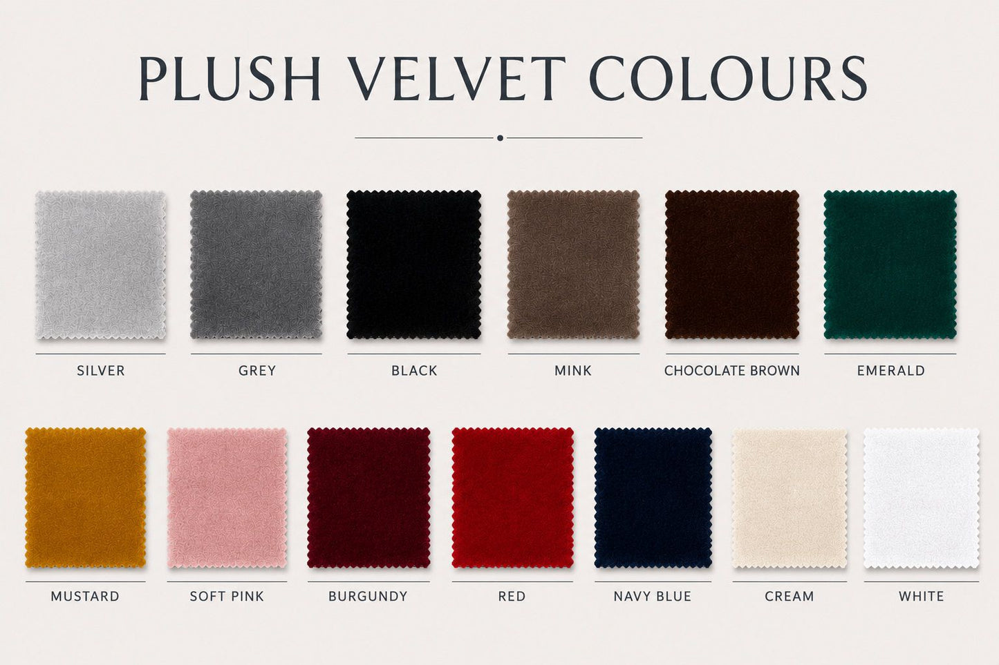 Plush Velvet Sample