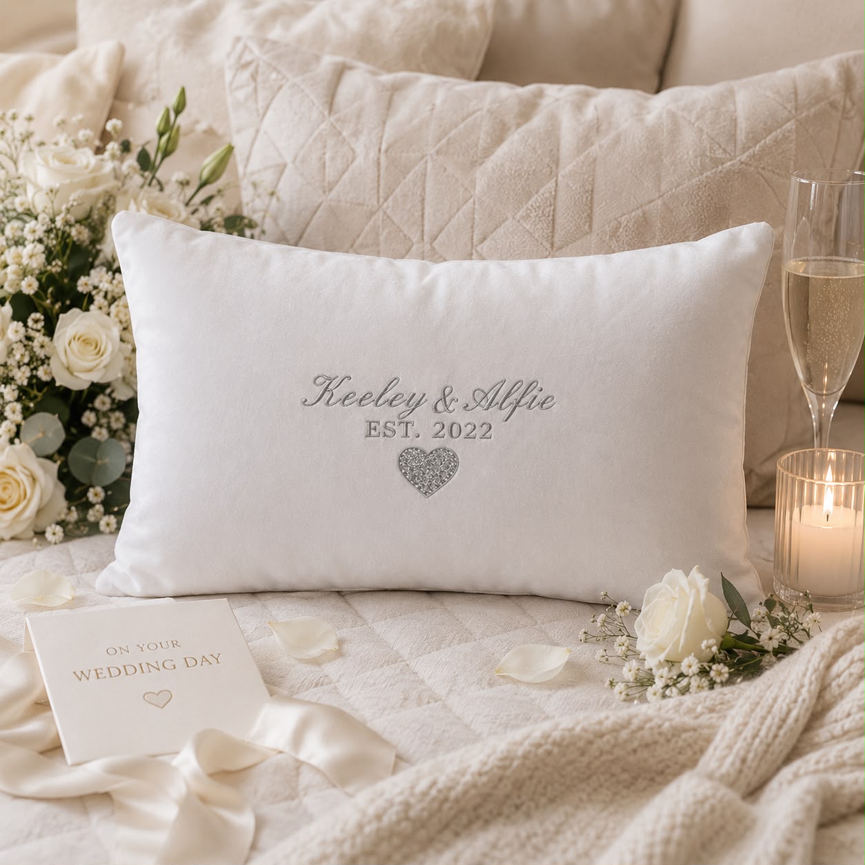Personalised Couples Cushion