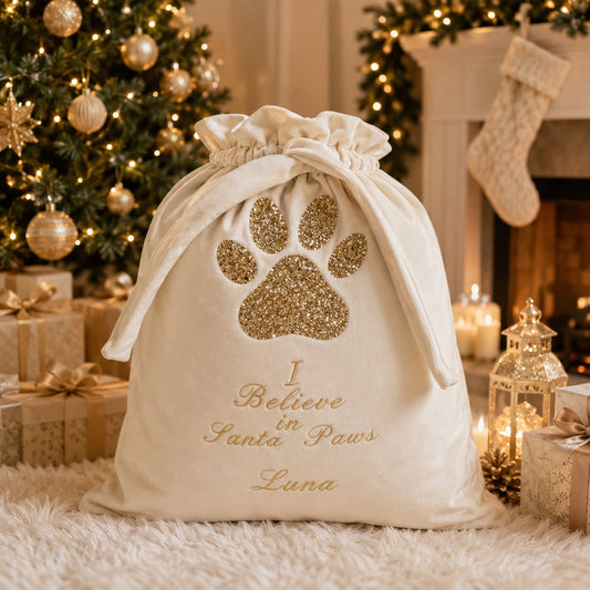 Luxury Personalised Christmas Pet Sack