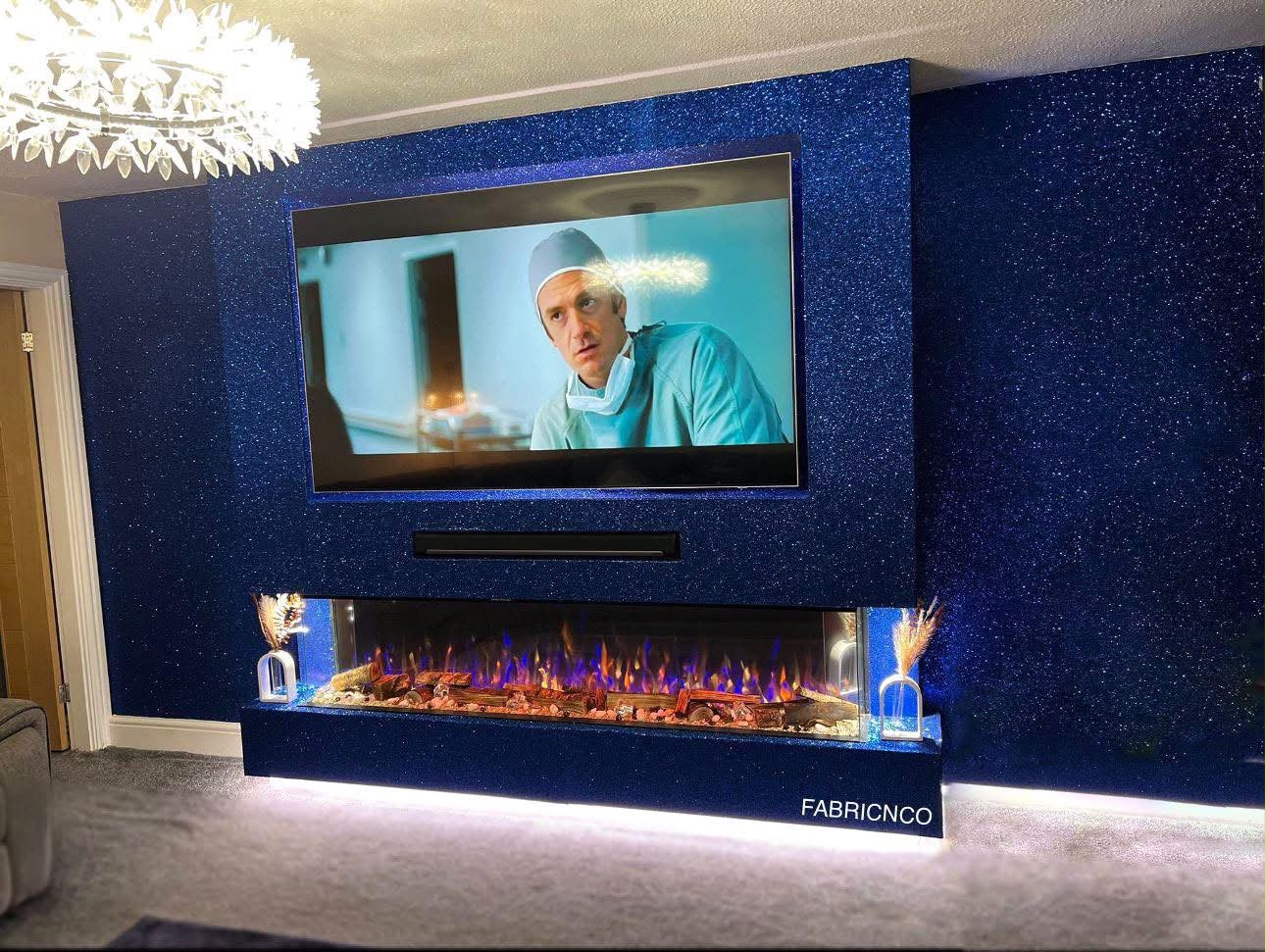 Luxury Grade 3D Glitter Wallpaper