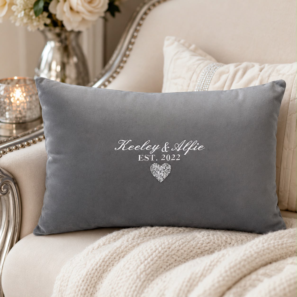 Personalised Couples Cushion
